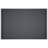 Garden Planter 2 pcs Anthracite 60 x 40 x 40 cm