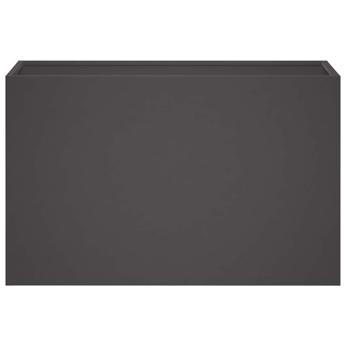 Garden Planter 2 pcs Black 80 x 40 x 50 cm Cold-rolled Steel