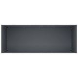 Garden Planter 2 pcs Anthracite 80 x 40 x 50 cm