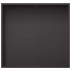 Garden Planter 2 pcs Black 50 x 50 x 49 cm Cold-rolled Steel