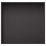 Garden Planter 2 pcs Black 50 x 50 x 49 cm Cold-rolled Steel - Rear View