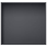 Garden Planter 2 pcs Anthracite 50 x 50 x 49 cm