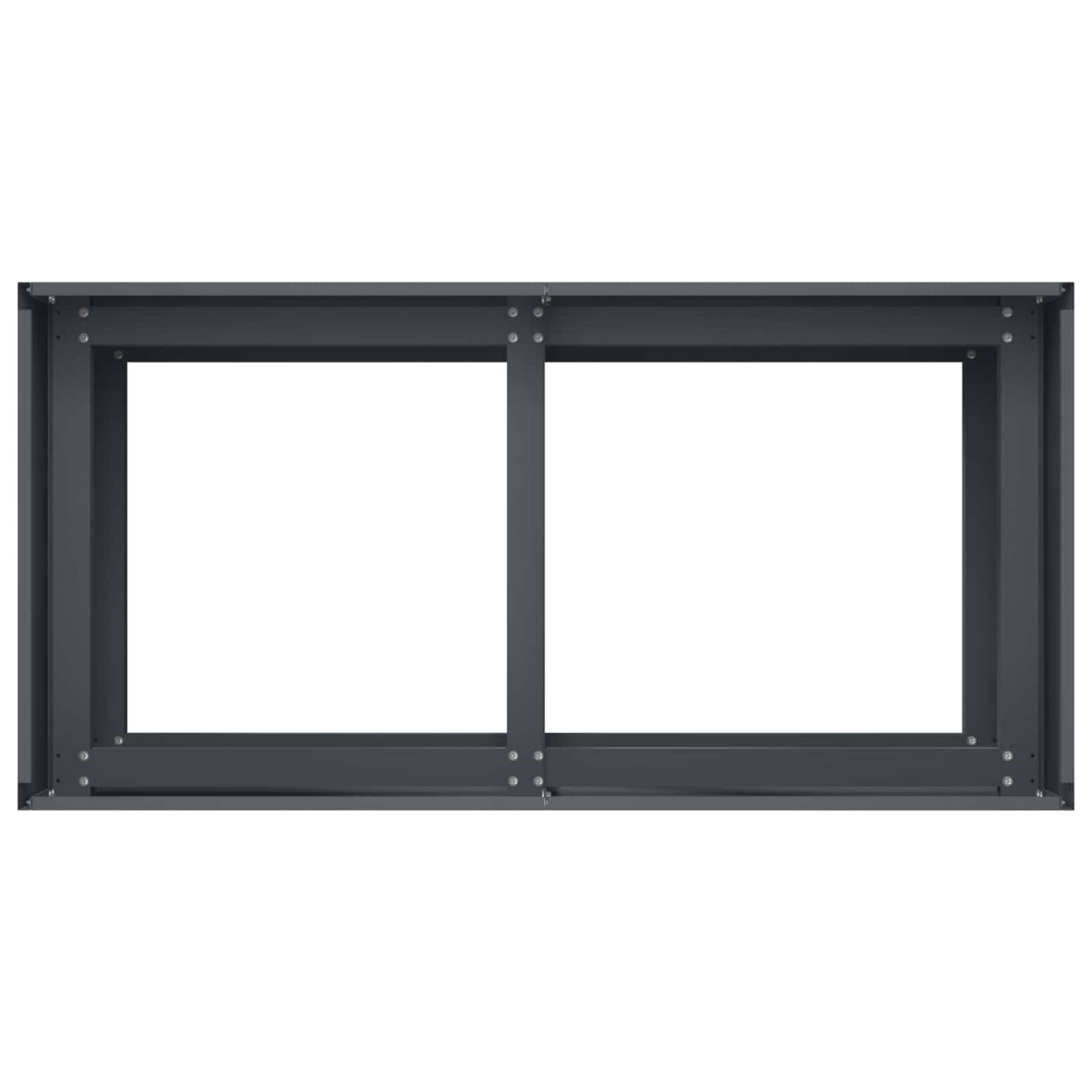 Garden Planter Anthracite 80 x 40 x 60 cm Cold-rolled Steel