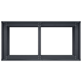 Garden Planter Anthracite 80 x 40 x 60 cm Cold-rolled Steel