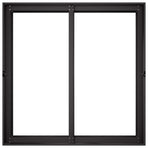 Garden Planter Black 80 x 80 x 60 cm Cold-rolled Steel