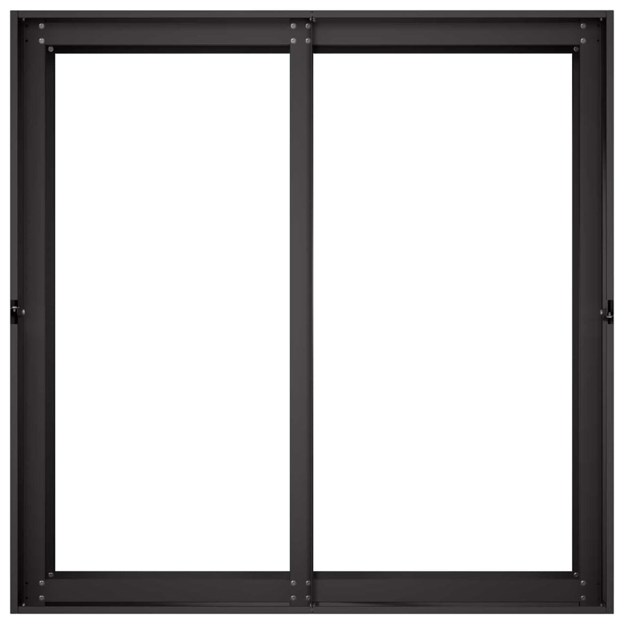 Garden Planter Black 80 x 80 x 60 cm Cold-rolled Steel