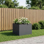 Garden Planter Anthracite 80 x 80 x 60 cm Cold-rolled Steel