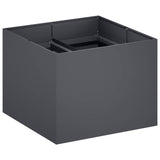 Garden Planter Anthracite 80 x 80 x 60 cm Cold-rolled Steel