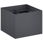 Garden Planter Anthracite 80 x 80 x 60 cm Cold-rolled Steel