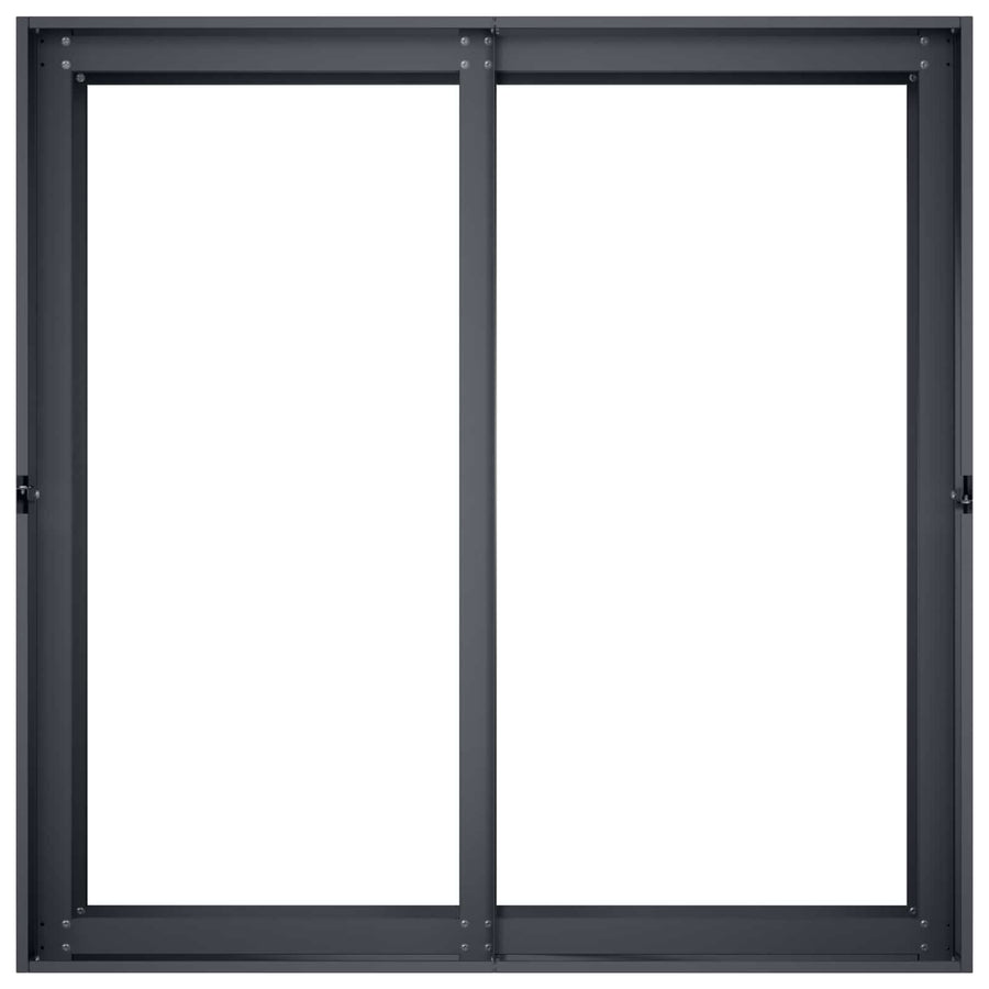 Garden Planter Anthracite 80 x 80 x 60 cm Cold-rolled Steel