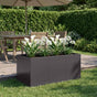 Garden Planter Black 120 x 80 x 60 cm Cold-rolled Steel