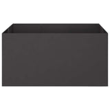 Garden Planter Black 120 x 80 x 60 cm Cold-rolled Steel