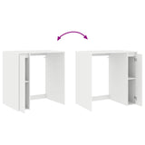Wash Machine Cabinet White 87 x 60 x 89 cm Engineered wood