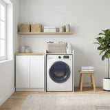 Wash Machine Cabinet White 67.5 x 62 x 97 cm Engineered wood - Top-Down View