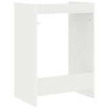 Wash Machine Cabinet White 67.5 x 48 x 97 cm Engineered wood - Close-Up Angle