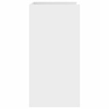 Wash Machine Cabinet White 67.5 x 48 x 97 cm Engineered wood - Rear View
