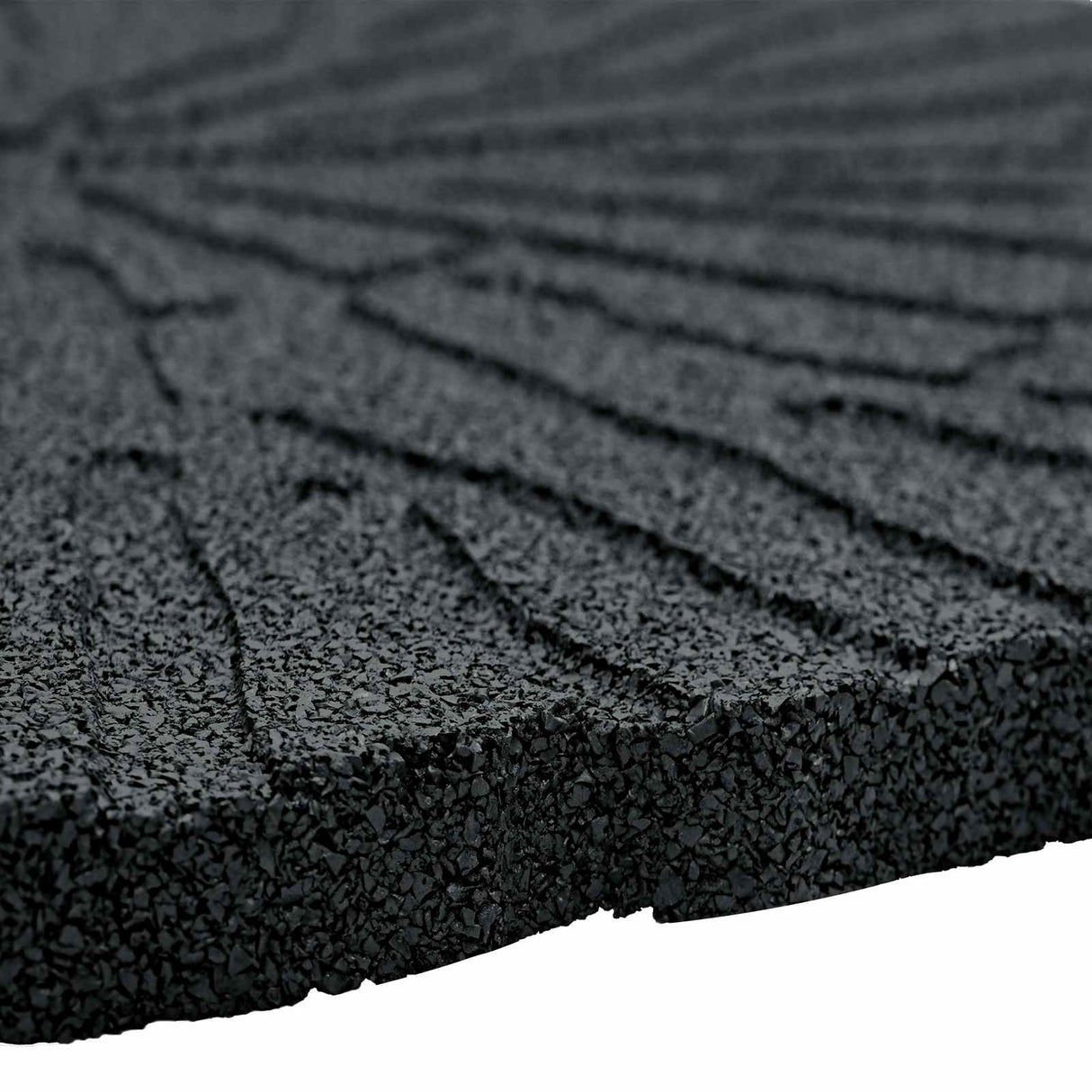 Stepping Stone 6 pcs Black Ø 45 x 1.8 cm Rubber