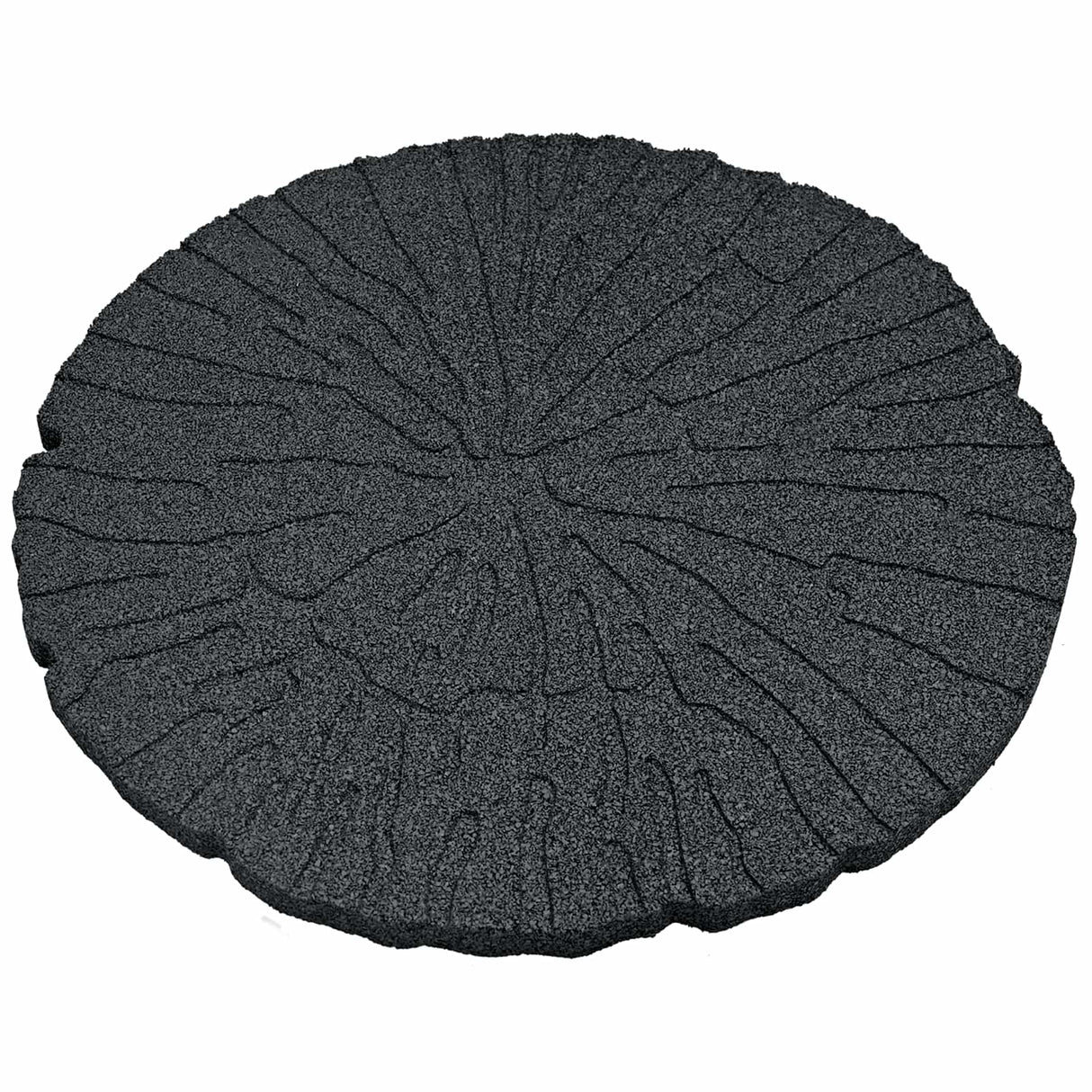 Stepping Stone 6 pcs Black Ø 45 x 1.8 cm Rubber