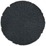 Stepping Stone 6 pcs Black Ø 45 x 1.8 cm Rubber