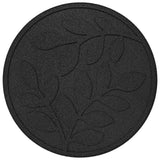 Stepping Stone 6 pcs Black Ø 44 x 2 cm Rubber