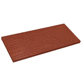 Stepping Stone 6 pcs Red 60.5 x 25 x 2 cm Rubber