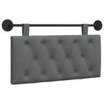 Hanging Headboard Dark Grey Fabric