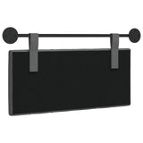 Hanging Headboard Dark Grey Fabric