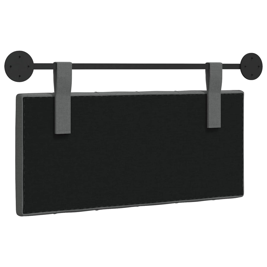 Hanging Headboard Dark Grey Fabric