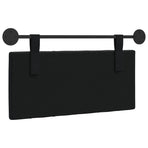 Hanging Headboard Black Velvet