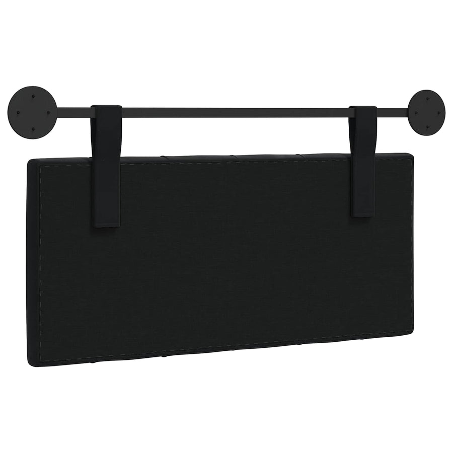 Hanging Headboard Black Velvet