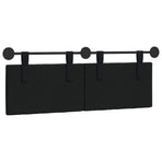 Hanging Headboard Black Velvet