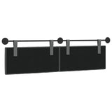 Hanging Headboard Dark Grey Fabric