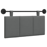 Hanging Headboard Dark Grey Fabric