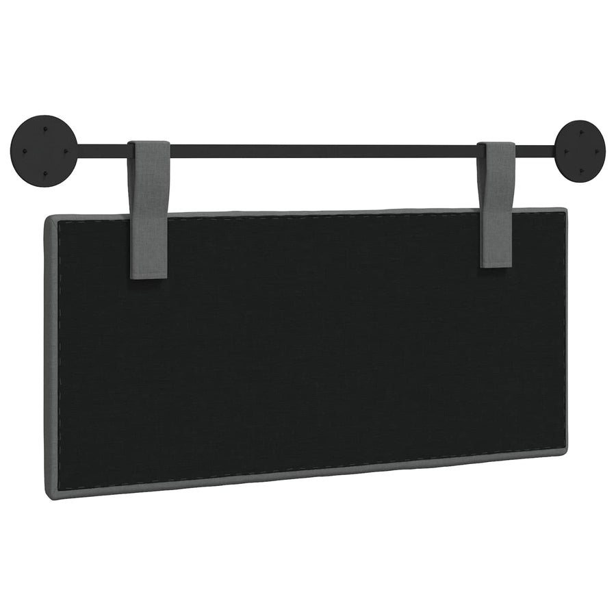 Hanging Headboard Dark Grey Fabric