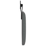 Hanging Headboard Dark Grey Fabric