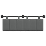 Hanging Headboard Fabric - Top-Down View