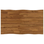 120 x 70 x 75 cm Solid Acacia Wood Natural and Black