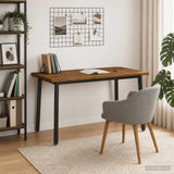 140 x 80 x 75 cm Solid Acacia Wood Natural and Black