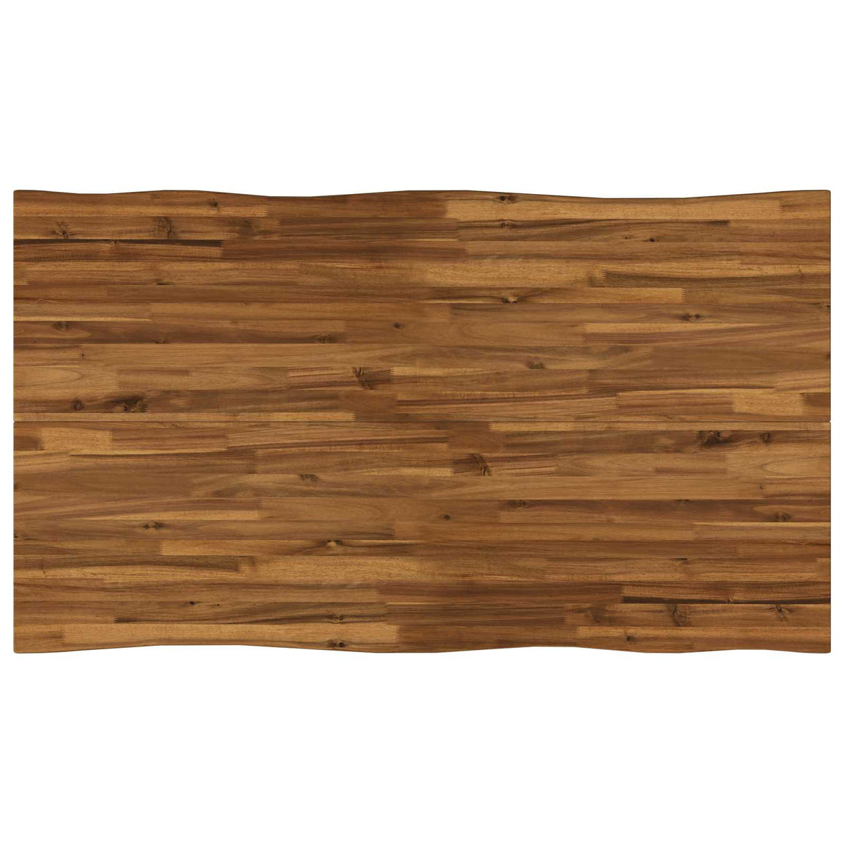 120 x 90 x 75 cm Solid Acacia Wood Natural and Black