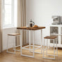 Rectangular Table Top 60 x 60 x 3.2 cm Square Solid Acacia Wood