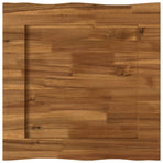 Rectangular Table Top 60 x 60 x 3.2 cm Square Solid Acacia Wood