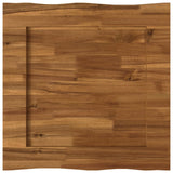 Rectangular Table Top 60 x 60 x 3.5 cm Square Solid Acacia Wood - 45-Degree Angle