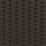 Outdoor Dining Set 3 pcs Black