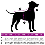 Dog Coat Purple L24 Fleece and Polyester