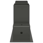 Firewood Stack Aid 4 pcs Anthracite 34 x 10 x 15 cm Steel