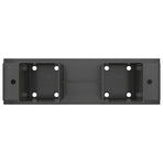 Firewood Stack Aid 4 pcs Anthracite 34 x 10 x 15 cm Steel