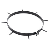 Lawn Aerator Clamp with Spikes 5 pcs Ø 30 cm Steel