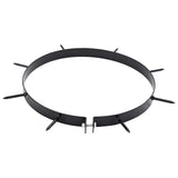 Lawn Aerator Clamp with Spikes 5 pcs Ø 30 cm Steel