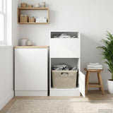 Laundry Cabinet White 50 x 68 x 102 cm Engineered wood