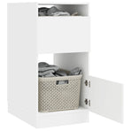 Laundry Cabinet White 50 x 68 x 102 cm Engineered wood, image 3